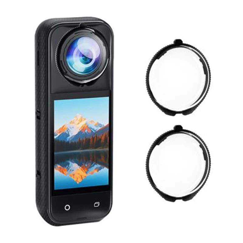Objektyvo gaubtas Puluz PU749T, skirtas Insta360 X5 kamerai — skydelio priedas