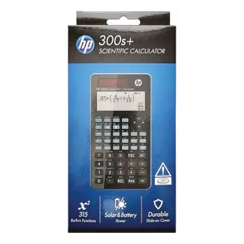 HP scientificiškas skaičiuotuvas HP 300SPLUS/INT BX, 315 funkcijos, 155x84x20mm, juodas