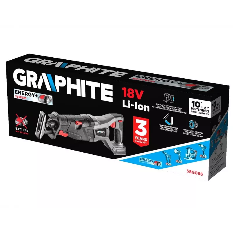 Graphite 58G096 elektrinis stiebinis pjūklas 2.64 kg
