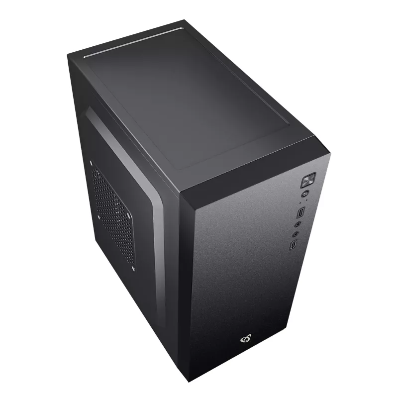 Kompiuterio korpusas Sbox PCC-12 MicroATX juodas