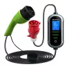 Elektrinio automobilio įkroviklis QOLTEC Mobile EV 2in1 Type2 11 kW 400 V Wi‑Fi TUYA SMART LIFE LCD nešiojama sieninė dėžutė 5 m laidas