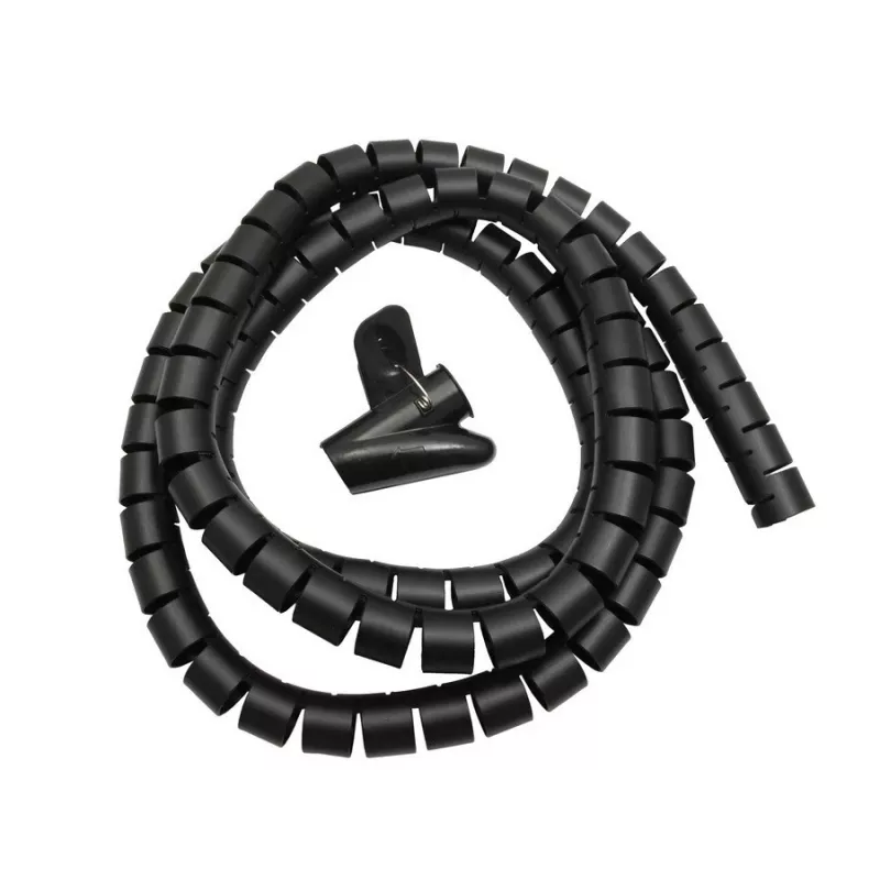 Kabelių tvarkymo įvorė MACLEAN 2 m × 25 mm, elastingas polipropilenas, vielų apsauga