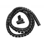 Kabelių tvarkymo įvorė MACLEAN 2 m × 25 mm, elastingas polipropilenas, vielų apsauga