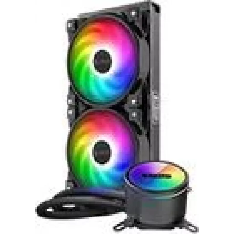 AIO procesoriaus aušintuvas PCCOOLER GI-CX240 240mm, 2000 RPM