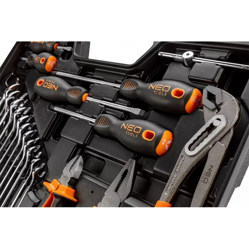 Įrankių rinkinys NEO tools 08-945 1/4 1/2 colio universalus patvarus