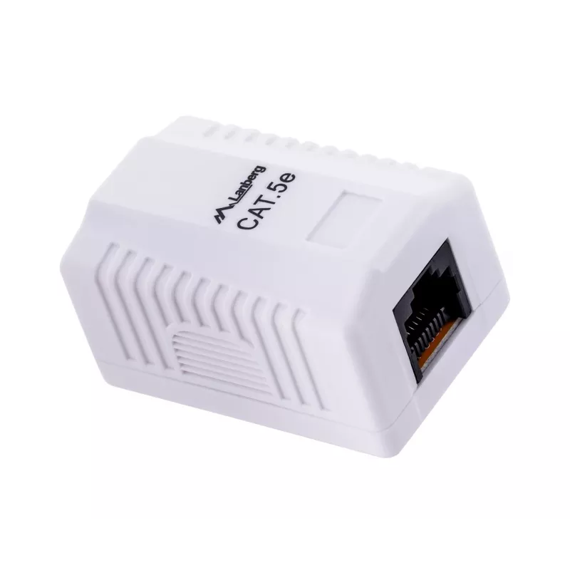 Lanberg OU5-0001-W lizdinė dėžutė RJ-45 Balta