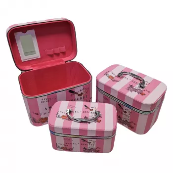 Extralink LIFESTYLE moteriškas kosmetikos organiseris 3-in-1 “Angel's Secret”