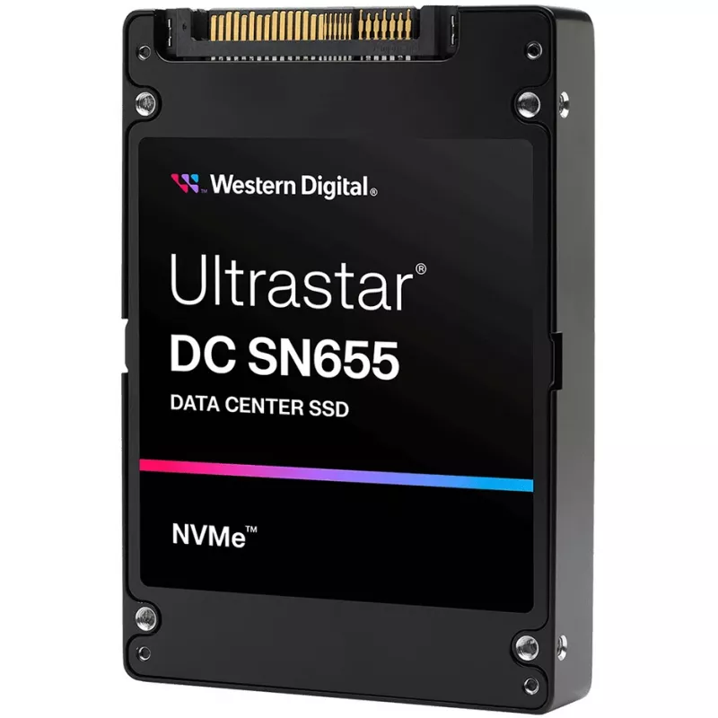 SSD diskas Western Digital 61.4 TB U.3 PCI Express 4.0 Ultrastar DC SN655