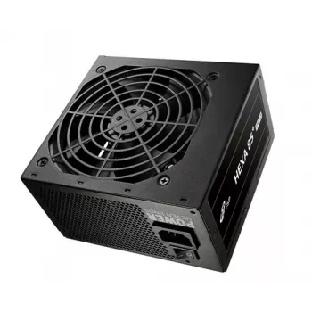 FSP HEXA 85+ PRO 650W maitinimo blokas ATX ATX2.5 juodas, 650 W, 100–240 V, 50–60 Hz, 9–4 A, aktyvus, 100 W