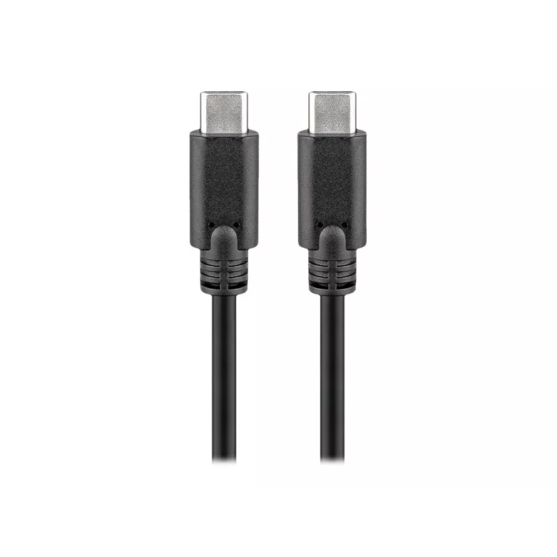 KAB Goobay USB-C™ 3.1 Generation 1 laidas, juodas, 2m USB-C™ kištukas > USB-C™ kištukas