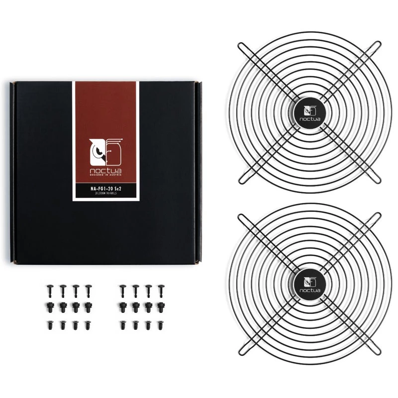 Noctua NA-FG1-20 SX2 grotelės, juodos