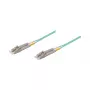 komutacinis kabelis LWL Duplex OM3 (Multimode, 50/125) LC/LC, 10m, Good Connections® (LW-810LC3)