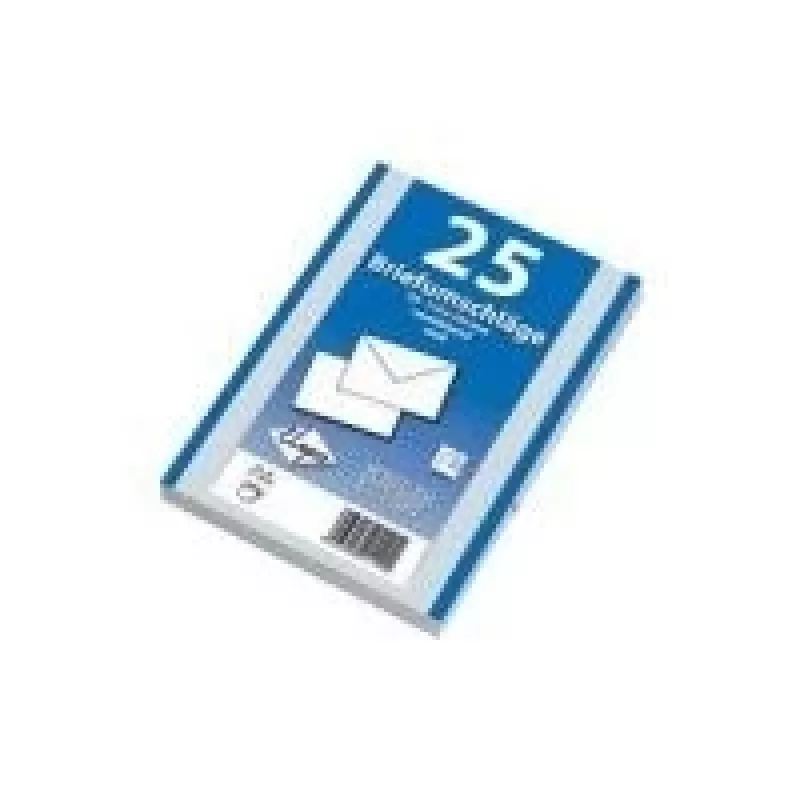 Vokas MAILmedia B6 savaime užsiklijuojantis baltas su pilka vidine spauda