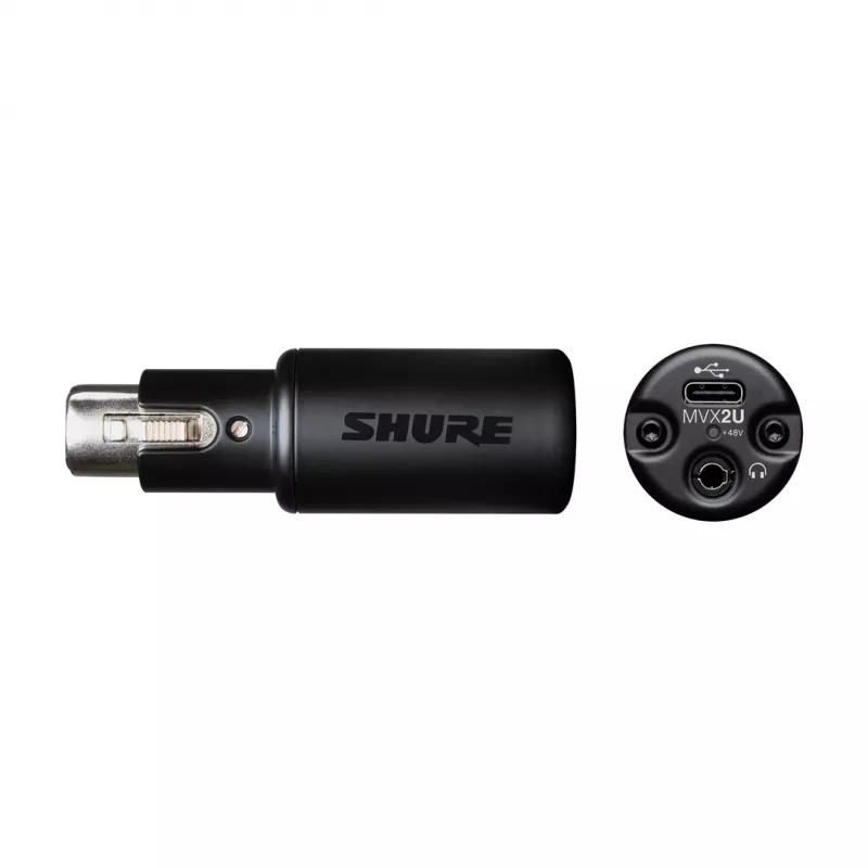 Shure MVX2U - skaitmeninė garso sąsaja