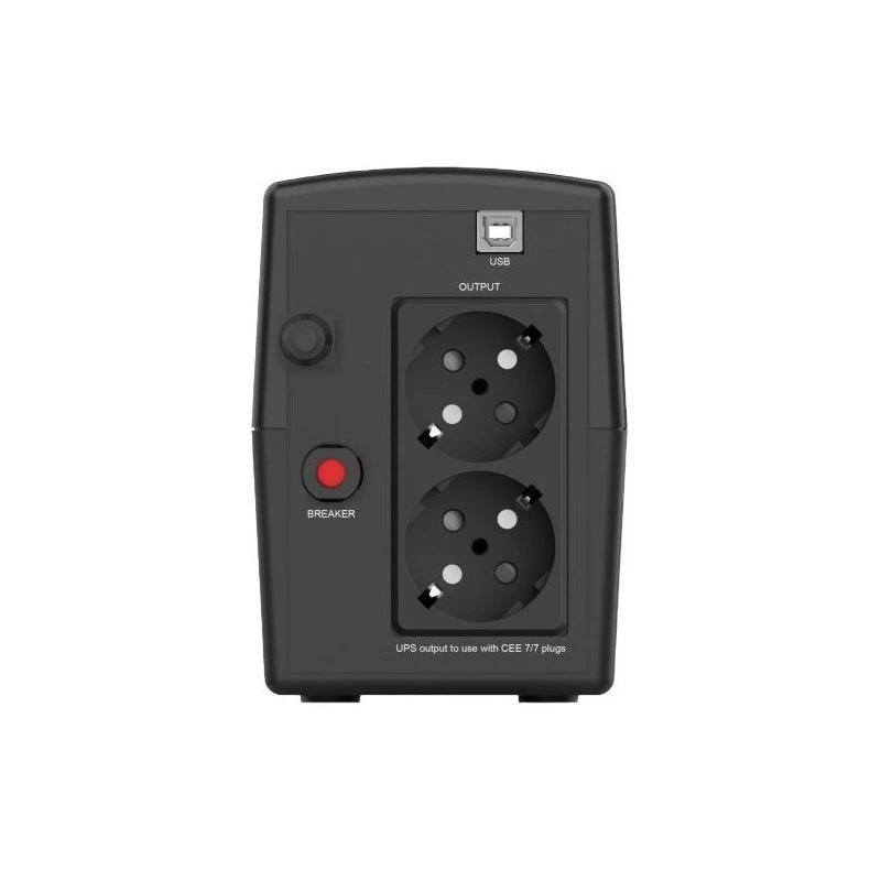 Infosec UPS X1+ 1000 atsarginis maitinimo šaltinis 1000VA, 500W, 2× FR/Schuko