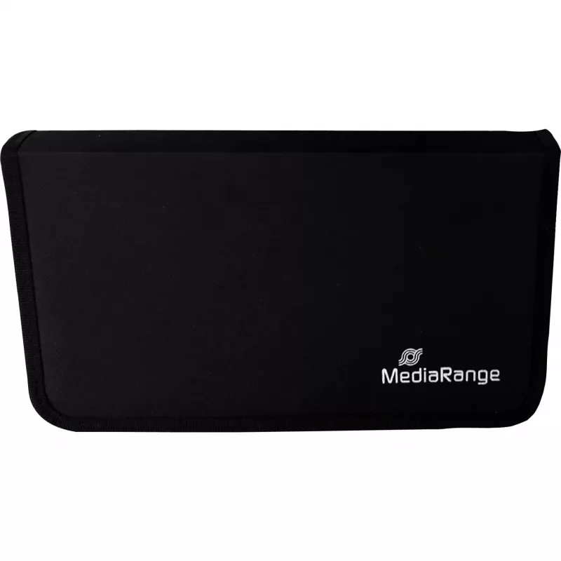 CD-wallet MediaRange 48 CD/DVD juodas mažmeninėje pakuotėje (BOX51)