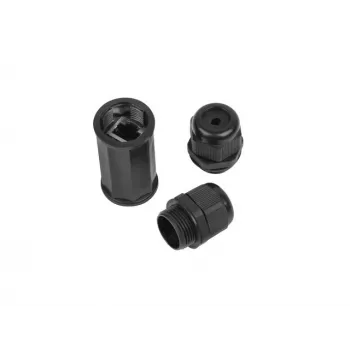 jungčių adapteris RJ-45 Lanberg AD-RJ45-OS6-IP67 Juoda