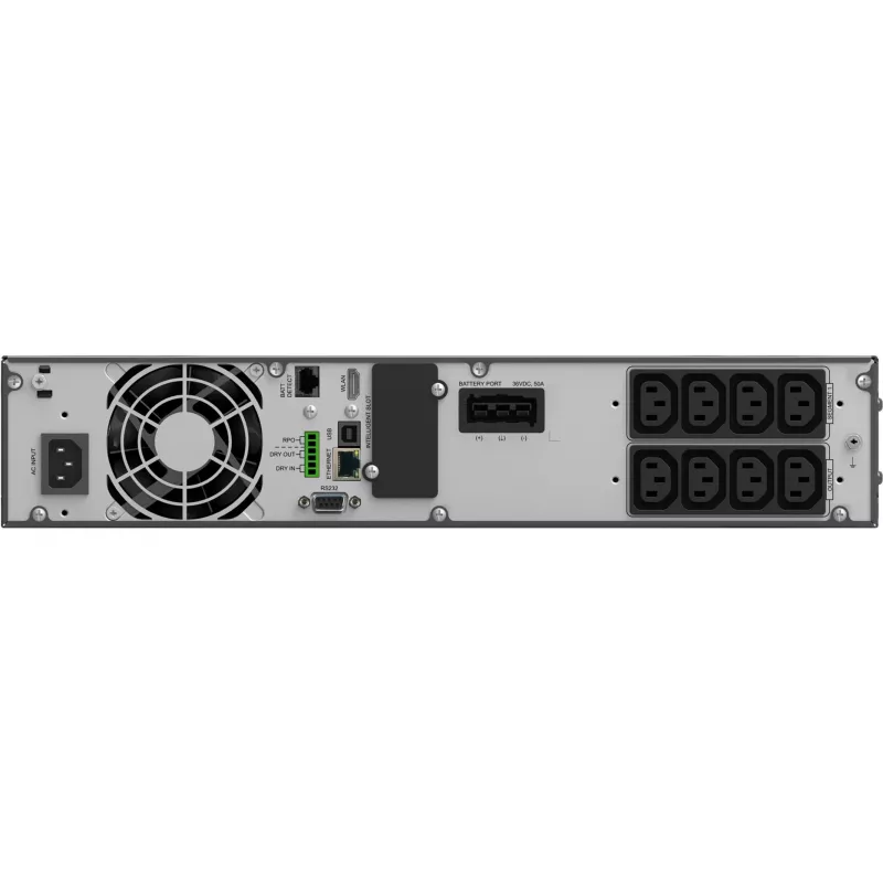 PowerWalker VFI 1500 ICR IoT Dvigubo keitimo (Online) 1,5 kVA 1500 W 8 AC lizdai
