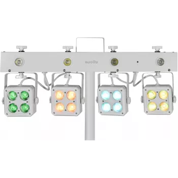 LED šviestuvų rinkinys EUROLITE KLS-180 Compact 180W RGB – kompaktiškas scenos / vakarėlių apšvietimas, 180 W, RGB