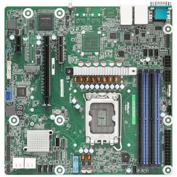 Motininė plokštė ASRock EC262D4U Intel C262 LGA 1700 micro ATX, 4× DDR5 DIMM, 8× SATA III, 2× LAN, 1× M.2