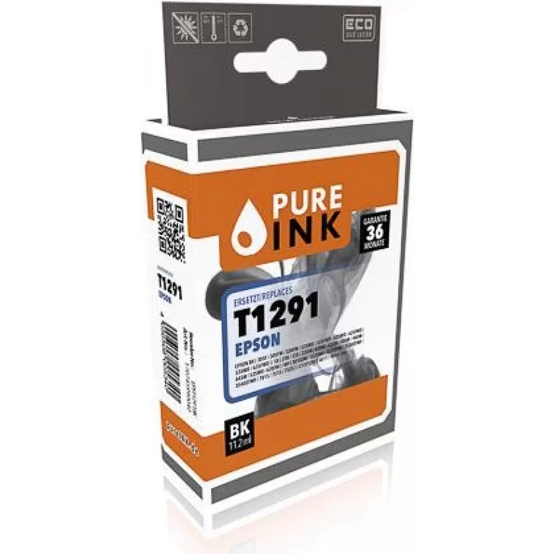 Pure Ink EPST1291BK spausdintuvo eksploatacinė medžiaga juoda