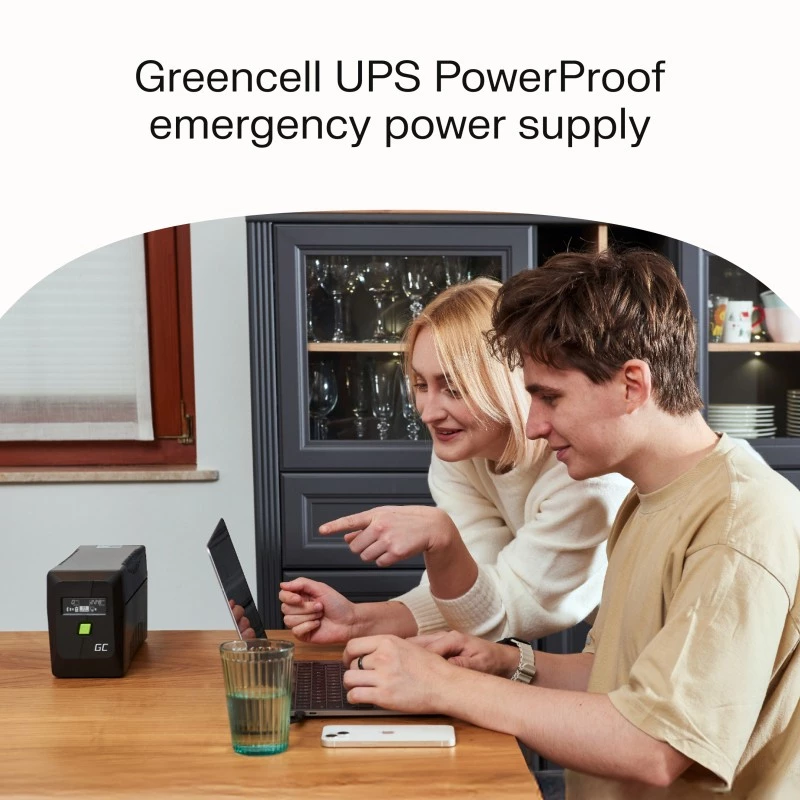 Green Cell UPSLP700 nepertraukiamo maitinimo šaltinis (UPS) Line-Interactive 1 kVA 700 W 4 AC lizdai