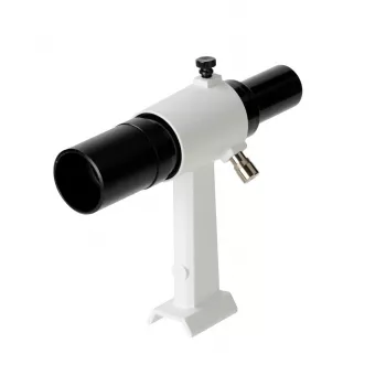 Ieškiklis Skywatcher 6x30 su tiesiu laikikliu, juodas — 6×30 optinis ieškiklis teleskopams