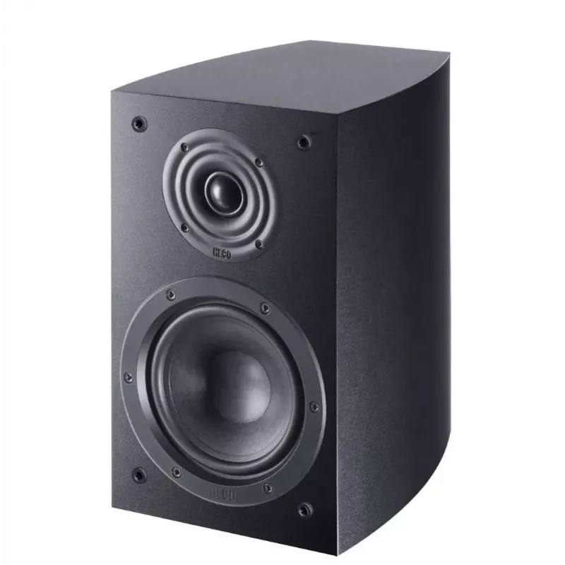 Grindinės kolonėlės Heco Victa ELITE 202 juodos pora — 2 juostų, 2.0 kanalų, 65 W RMS, 35–40 000 Hz, 8 Ω, 89 dB, žemų dažnių refleksas, MDF
