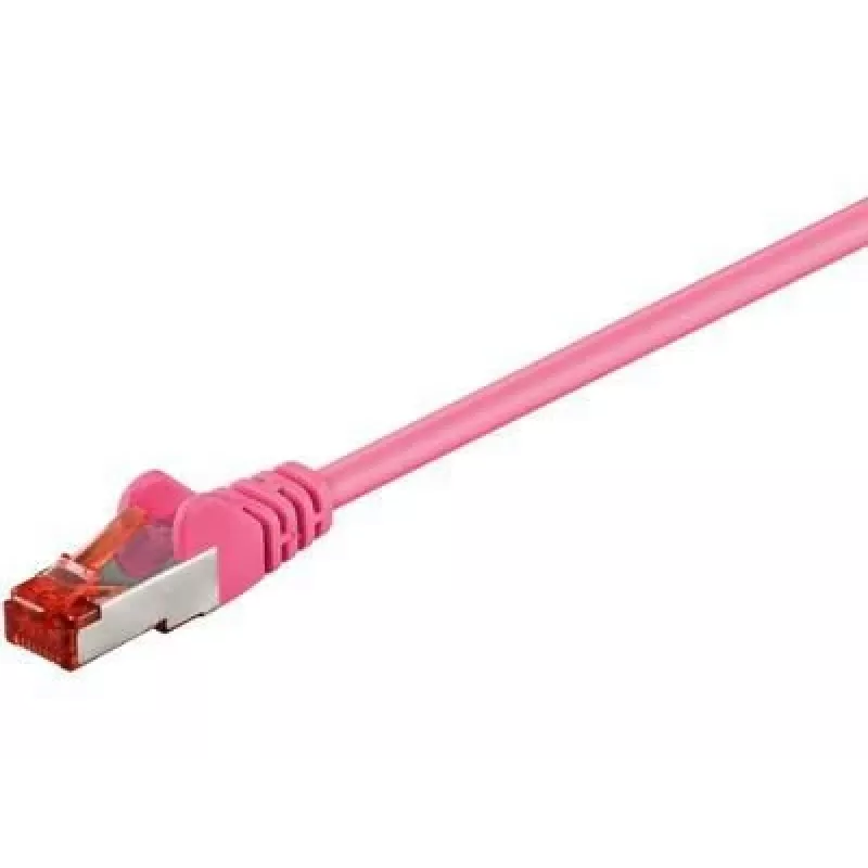 Microconnect SSTP6005PI tinklo kabelis rožinis 0,5 m Cat6 S/FTP (S-STP)