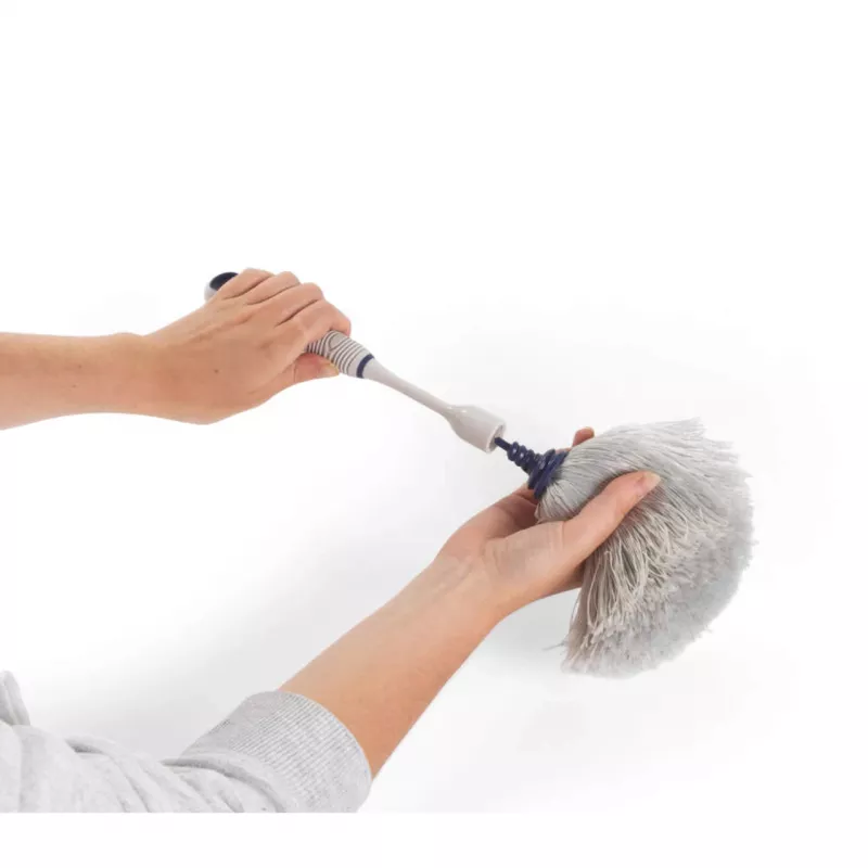 Plunksnų dulkių šluotelė Beldray LA032753FEU7 Deep Clean su mikropluošto galvute – rankinis valymo įrankis