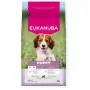 Sausas šunų maistas EUKANUBA Puppy & Junior Small/Medium Lamb & Rice 3 kg — visavertis pašaras jauniems mažų/vidutinių veislių šunims