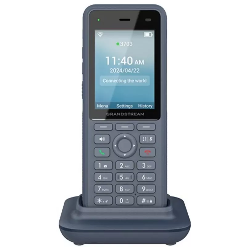 IP telefonas Grandstream Networks WP836 mėlynas, 3 linijos, LCD, Wi-Fi
