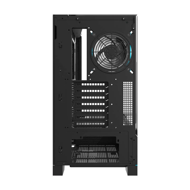 Darkflash DY450 PRO kompiuterio korpusas (juodas) + 1 ventiliatorius