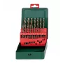 Grąžtų rinkinys Metabo HSS Cobalt 19 vnt. DIN 338, cilindrinis kotas