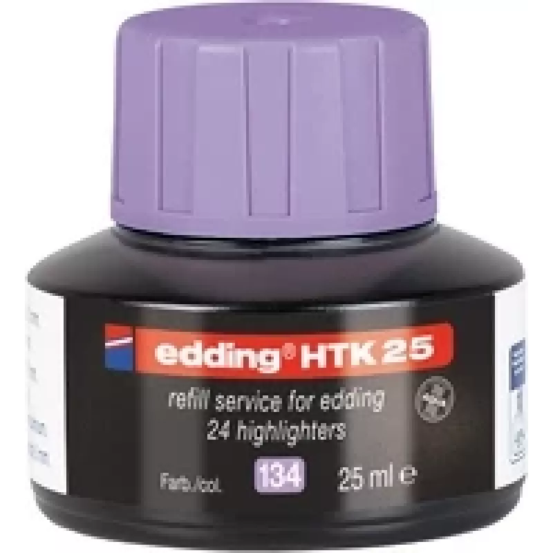 Rašalo papildymas Edding e-HTK25 violetinis aukštos temperatūros žymekliui 4-HTK25134