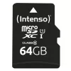 Atminties kortelė Intenso 64 GB MicroSDXC UHS-I 10 klasė 3423490