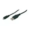 Assmann USB 2.0 jungiamasis laidas. A tipo - mikro B, kištukas-kištukas. 1,0 m. USB 2.0 atitinkantis. UL. juodas (AK-300110-010-S)