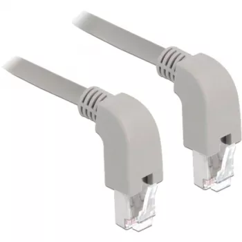 Tinklo kabelis DeLOCK 85877 Cat6a S/FTP 1 m pilkas