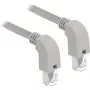 Tinklo kabelis DeLOCK 85877 Cat6a S/FTP 1 m pilkas