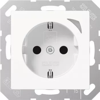 Jung HOME SCHUKO BTA1521SWW kištukinis lizdas 1 (BTA1521SWW)