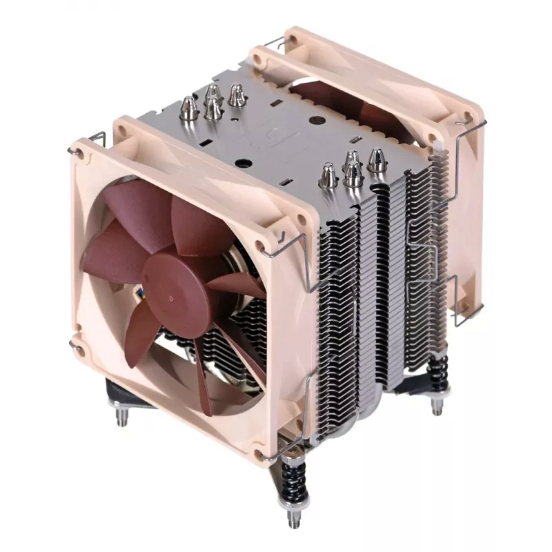 Noctua NH-U9DX i4 procesoriaus aušintuvas, aliuminio radiatorius su dviem 92 mm ventiliatoriais, 125 mm aukštis, skirtas LGA 2011-v3