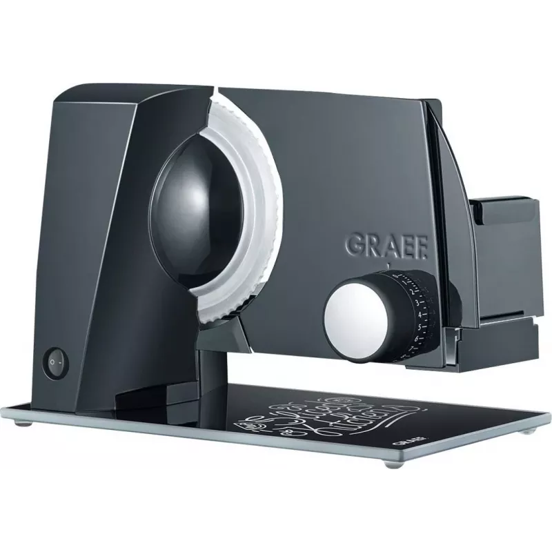 Graef S 12002 maisto pjaustyklė, juoda (S 12002)