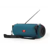 Stereo nešiojama kolonėlė GEMBIRD SPK-BT-17-G — Bluetooth 5.1, 5 W RMS, 1200 mAh, MicroSD, FM, AUX