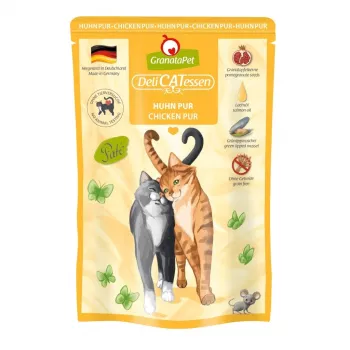 GRANATAPET DeliCATessen Vištiena – šlapias kačių maistas – 85 g