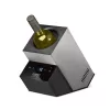 Caso | Vyno aušintuvas | WineCase Deluxe Stainless Steel | Butelių talpa 1 | Juoda/Sidabrinė
