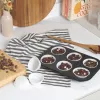 Muffin keptuvė Salter BW07035BRMFOB 6 puodelių nelimpanti kepimo forma