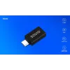 Savio AK-80 vaizdo kabelio adapteris 0 m USB Type-A USB Type-C juodas
