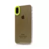 Telefono dėklas Devia Yonger Series, skirtas iPhone XS / X (5,8 col.) — geltonas