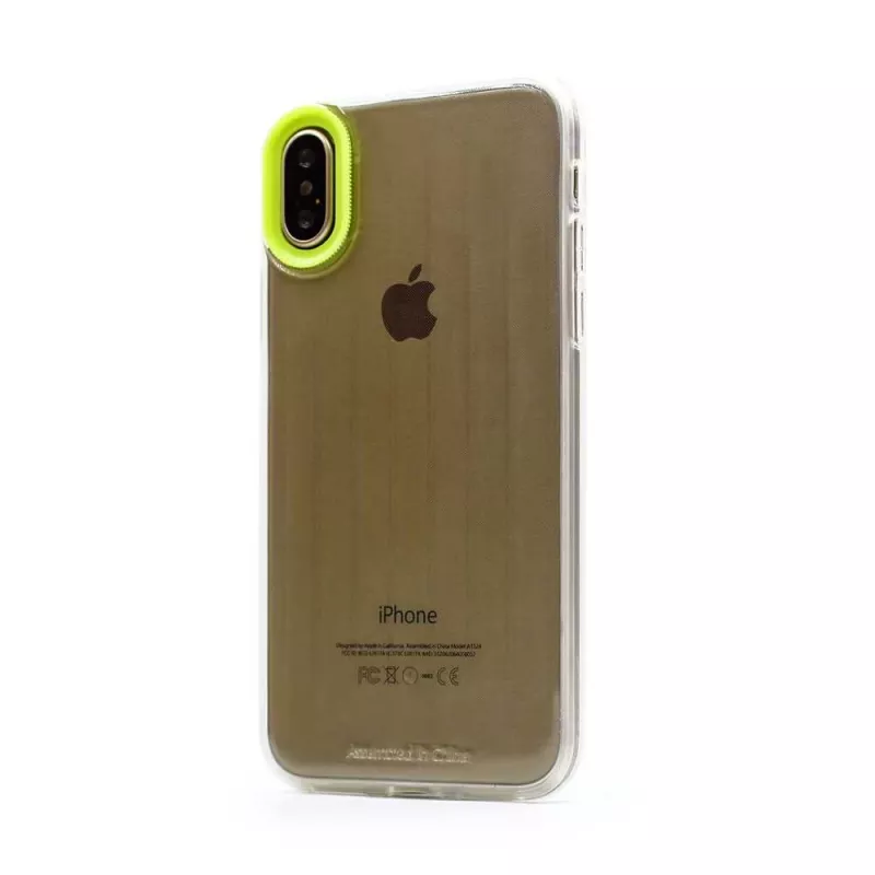 Telefono dėklas Devia Yonger Series, skirtas iPhone XS / X (5,8 col.) — geltonas