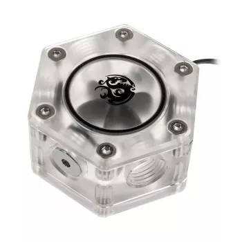 Srauto indikatorius BitsPower Hexagon Flow Indicator-RGB BP-HFI-RGB — RGB apšvietimas, šešiakampis dizainas